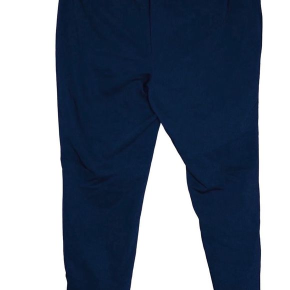 New Roz & Ali Black Classic Fit Ankle Straight Career Dress Pants Navy Blue - Picture 11 of 11